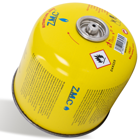 ZMC Camping Gas Kartusche 300g Propan-Butan 600ml, Schraubventil Gaskartusche mit 7/16" EN417 Eurogewinde, sicher & kompakt, ideal für Gaskocher, Abflammgeräte, Löten & Outdoor Aktivitäten