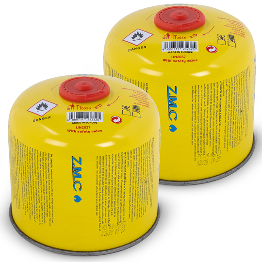 ZMC Camping Gas Kartusche 300g Propan-Butan 600ml, Schraubventil Gaskartusche mit 7/16" EN417 Eurogewinde, sicher & kompakt, ideal für Gaskocher, Abflammgeräte, Löten & Outdoor Aktivitäten