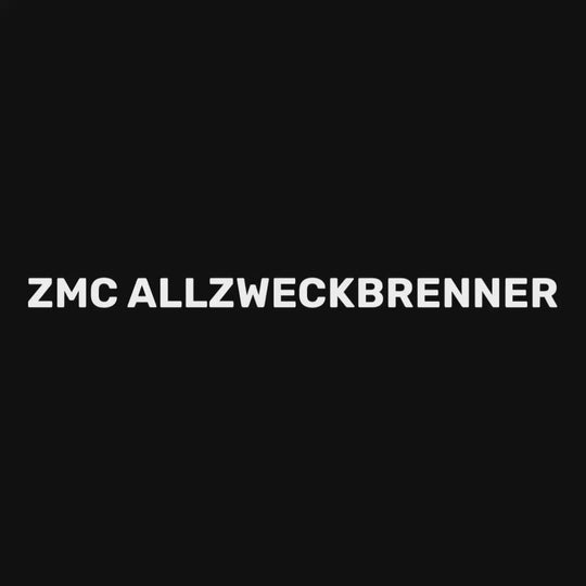 ZMC Gasbrenner Lötbrenner 1,3kW + Gaskartuschen 227g, bis zu 1300°C, Schweißbrenner mit Piezo-Zündung, Küchenbrenner mit einstellbare Flamme