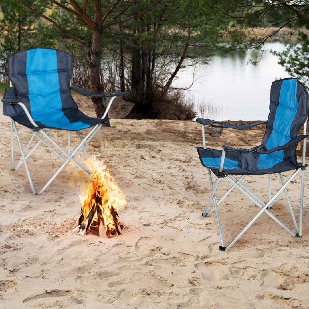 campingstuhl leichtgewicht faltbar Campingstuhl faltbar mit 2 Getränkehaltern, bis zu 120 kg, Outdoor – ZMC Camping